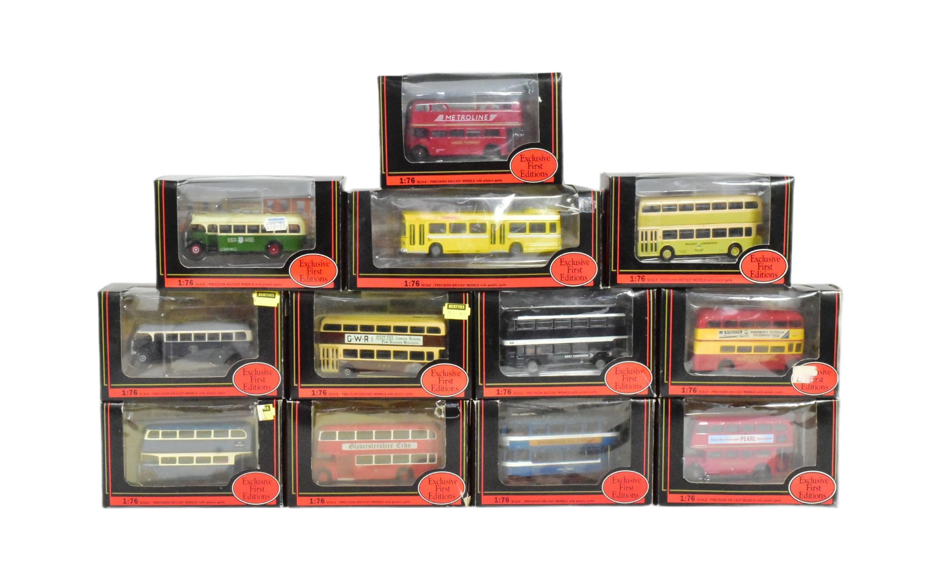 DIECAST - EFE EXCLUSIVE FIRST EDITIONS DIECAST MODEL BUSES