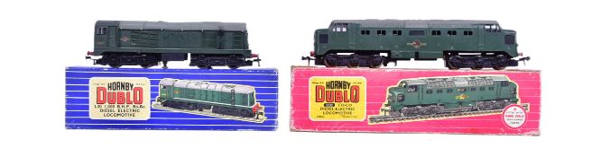 MODEL RAILWAY - TWO VINTAGE HORNBY DUBLO OO GAUGE LOCOMOTIVES