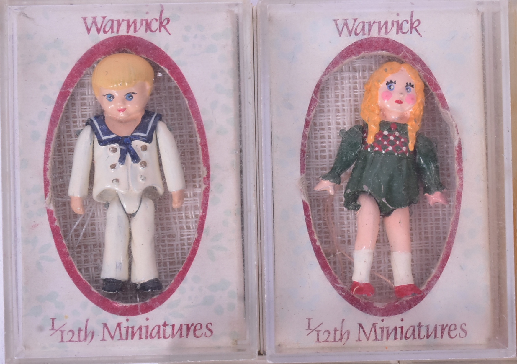 WARWICK MINIATURES - COLLECTION OF 1/12 SCALE SCALE DOLLS - Image 2 of 4