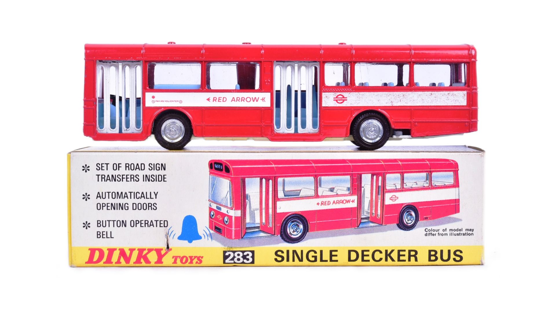 DIECAST - VINTAGE DINKY TOYS DIECAST SINGLE DECKER BUS