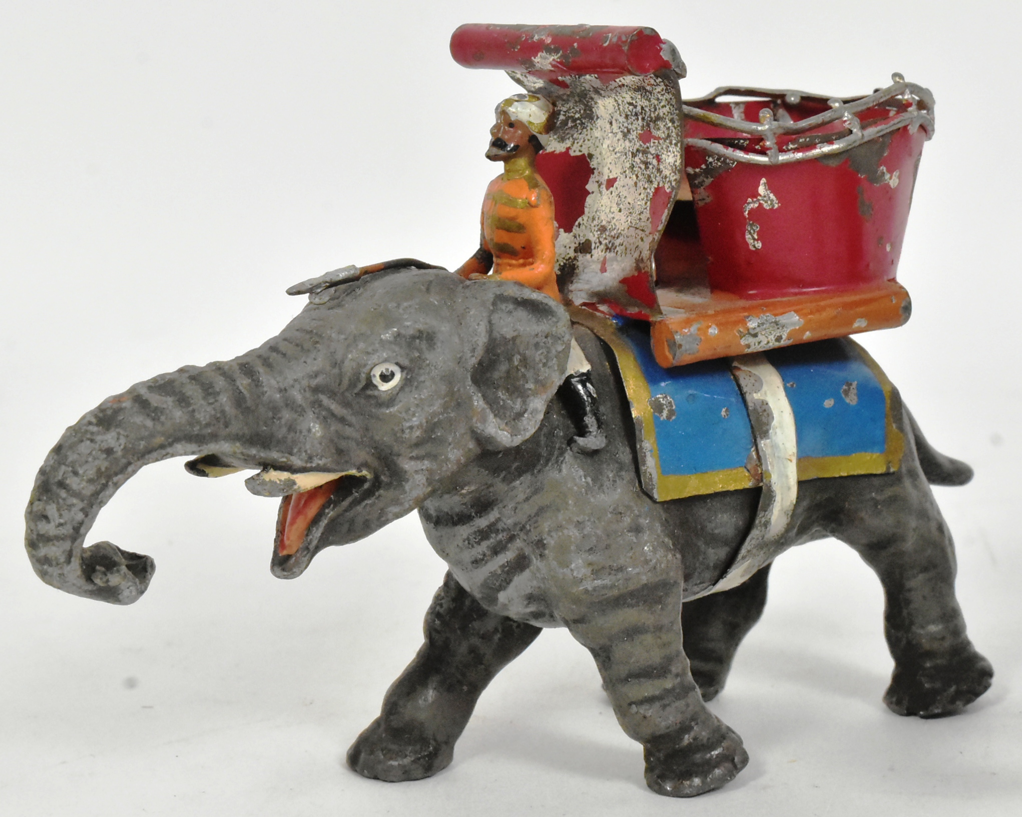 HEYDE - SCARCE EARLY GERMAN LEAD INDIAN HUNTER ELEPHANTS - Image 2 of 9