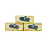 DIECAST - X3 VINTAGE CORGI TOYS DIECAST MODEL LAND ROVERS