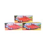 TINPLATE TOYS - X3 VINTAGE MINISTER DELUX TINPLATE TOY CARS