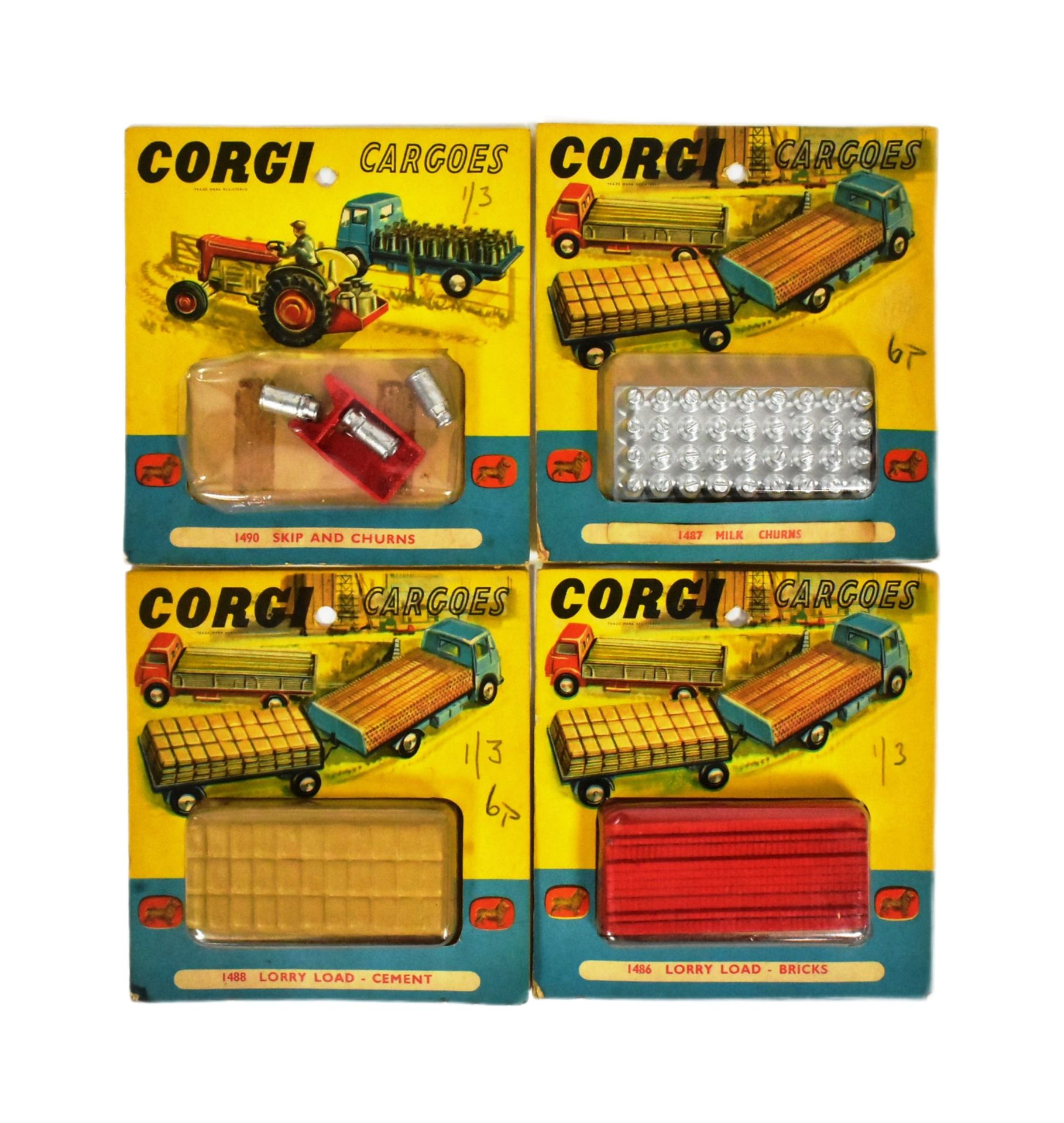 DIECAST - VINTAGE CORGI CARGOES ACCESSORY PACKS