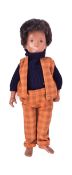 SASHA DOLL - VINTAGE 1970S GREGOR DOLL WITH OUTFIT