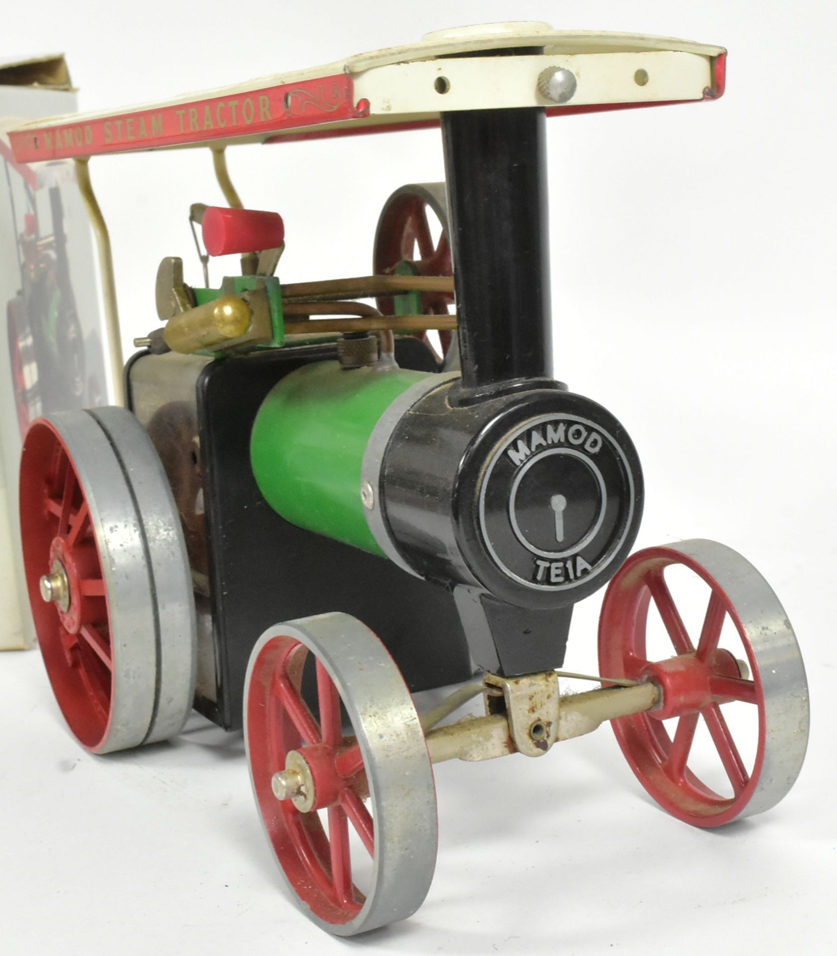 MAMOD STEAM TRACTOR MODEL TE1A TRACTION ENGINE - Bild 5 aus 7