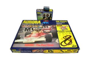 SLOT CAR RACING - AURORA GX700 SLOT CAR RACING SET & LAP COUNTER