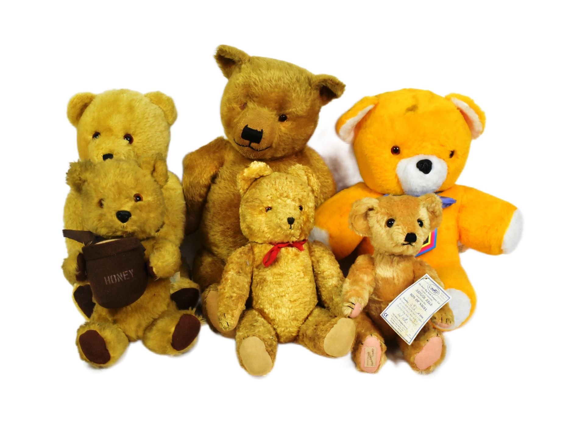 TEDDY BEARS - COLLECTION OF ASSORTED VINTAGE BEARS