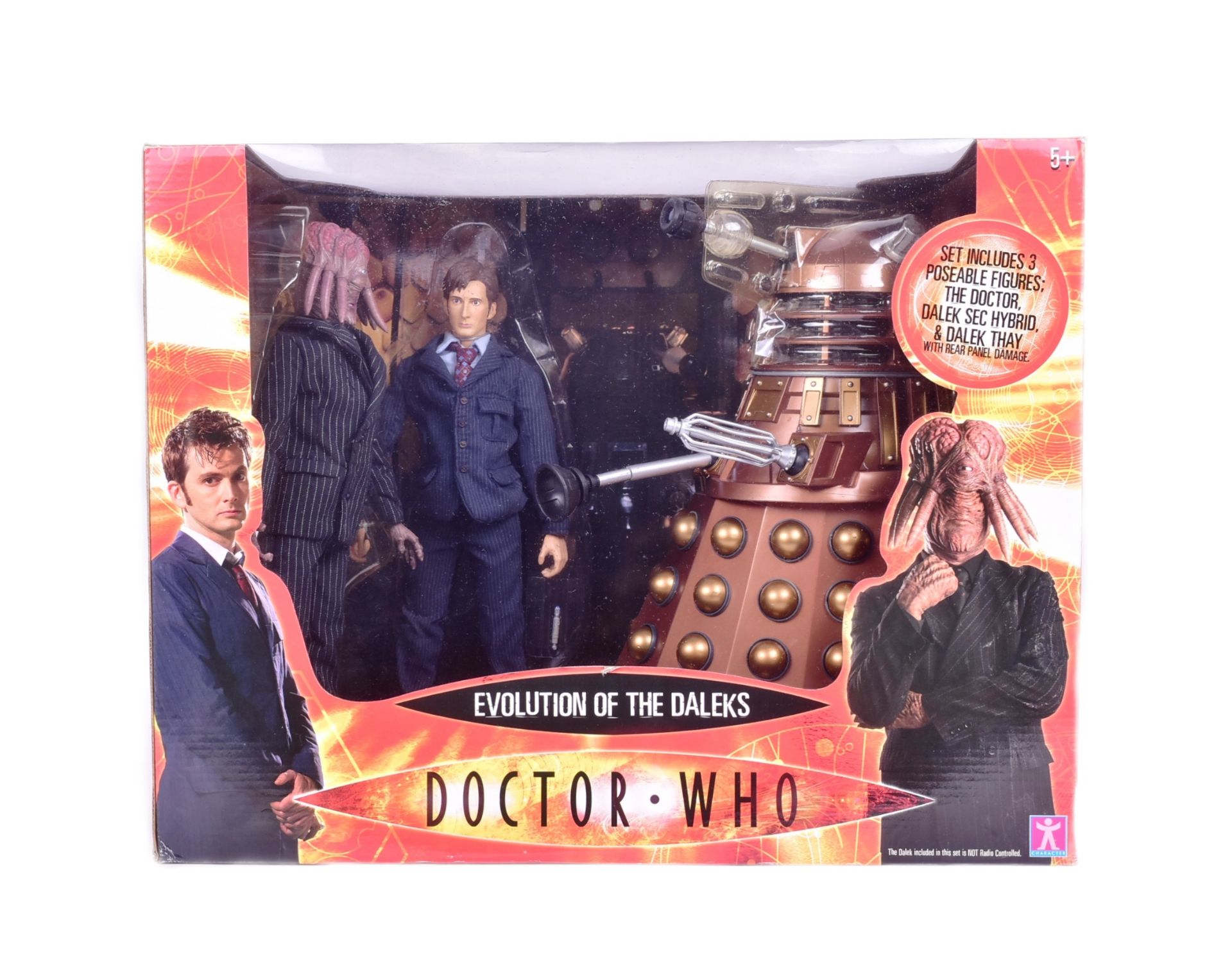 DOCTOR WHO - EVOLUTION OF THE DALEKS 12" SCALE FIGURE SET