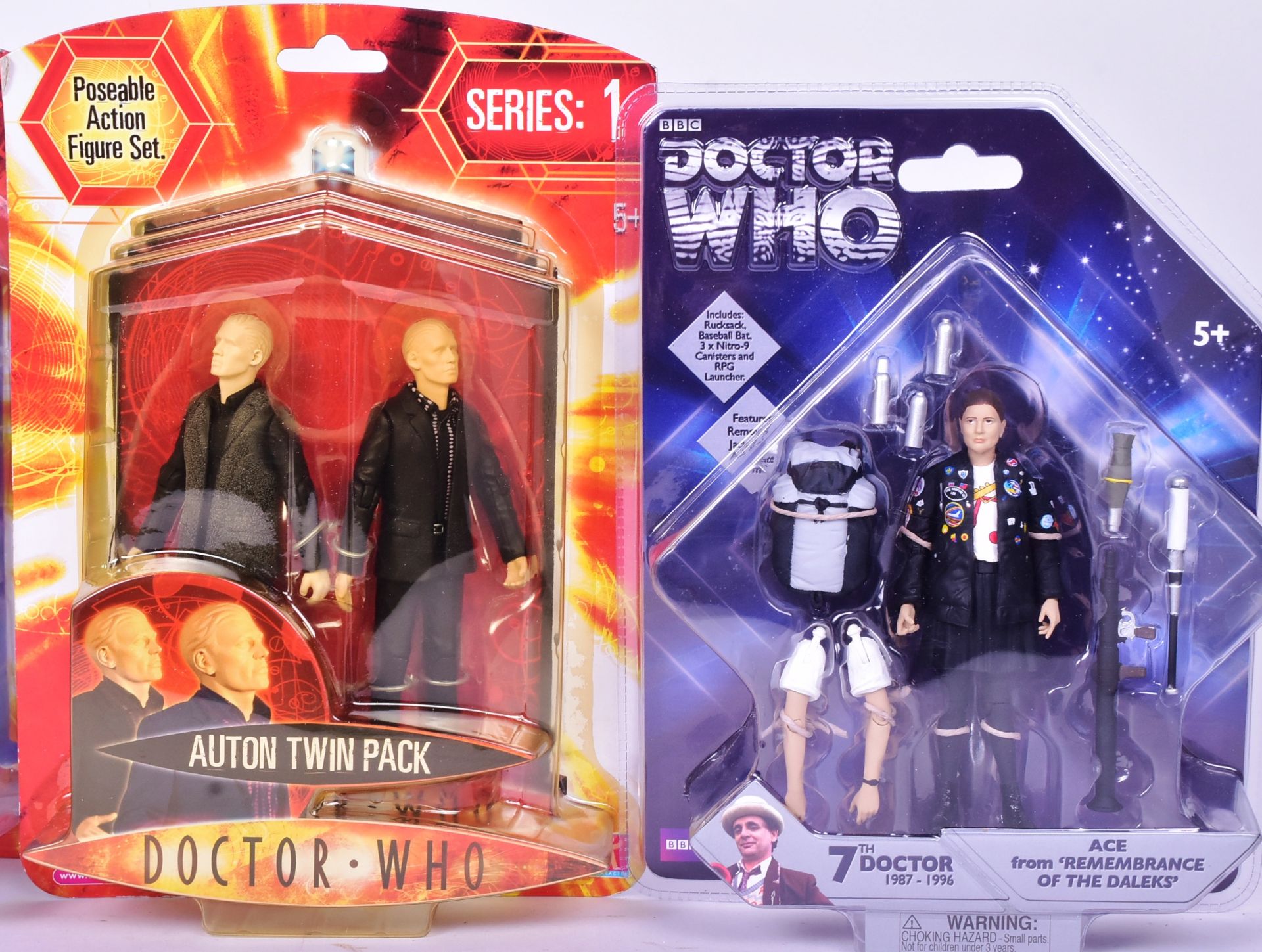 DOCTOR WHO - CHARACTER OPTIONS / UT TOYS - CARDED ACTION FIGURES - Image 4 of 4
