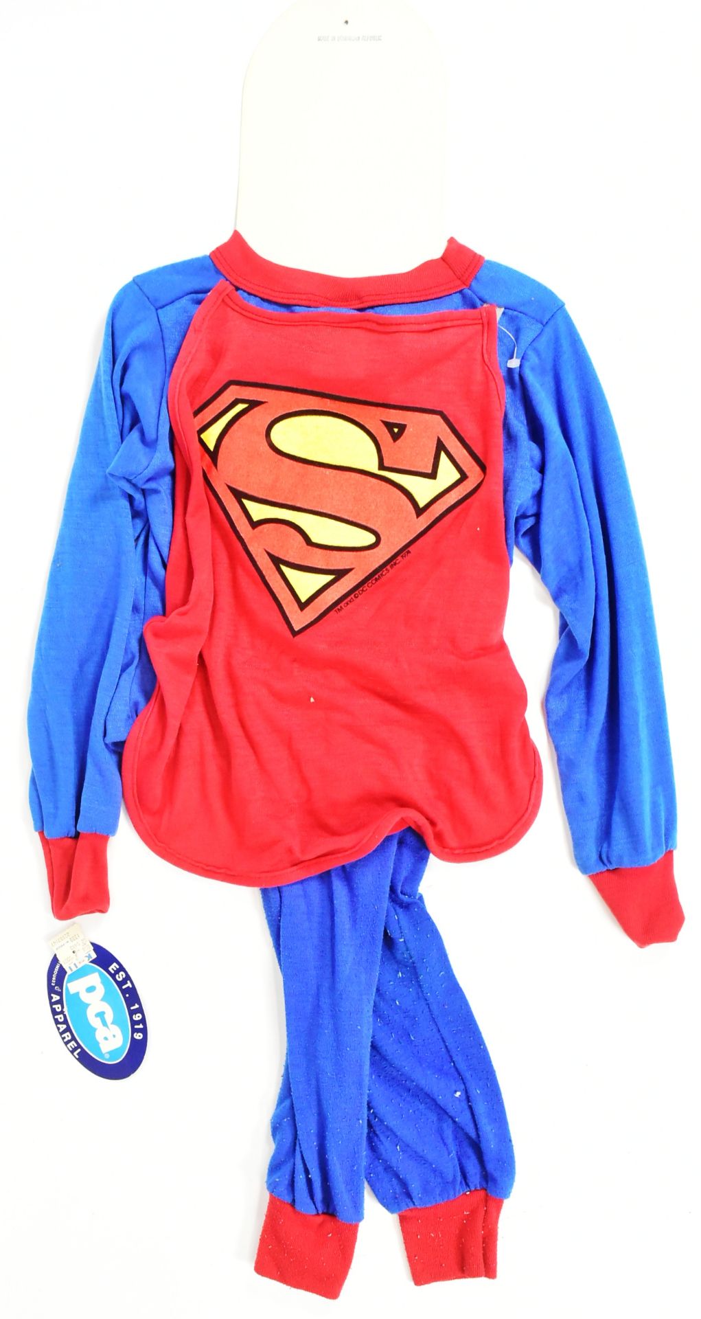 SUPERMAN - VINTAGE 1970S UNUSED COSTUME SET - Image 3 of 4