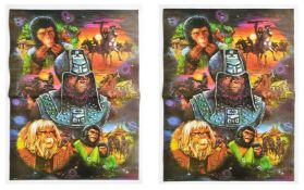 PLANET OF THE APES - VINTAGE 1975 ADVERTISING POSTER