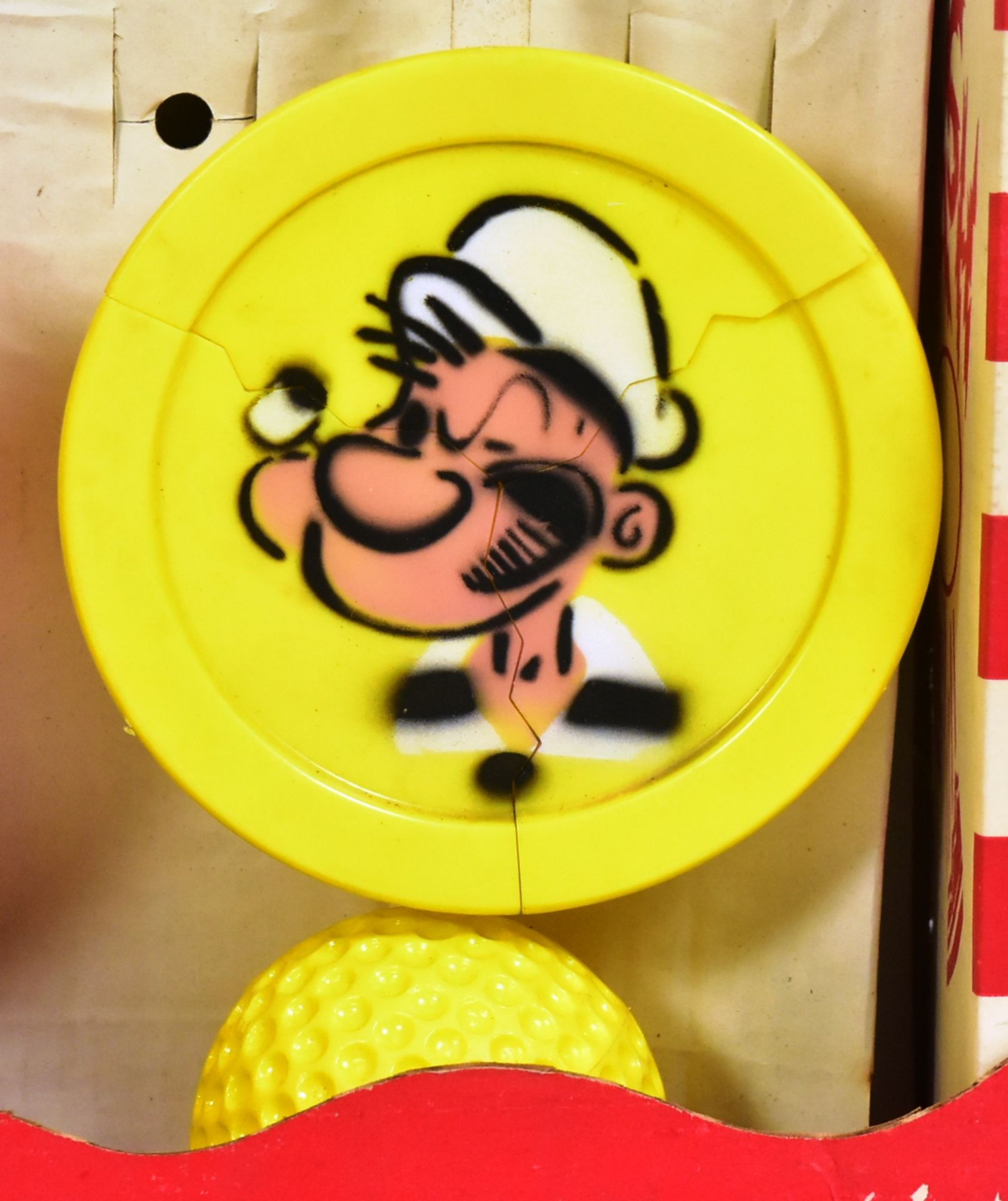 POPEYE - VINTAGE COMBEX POPEYE BREAK A PLATE GAME - Image 5 of 5