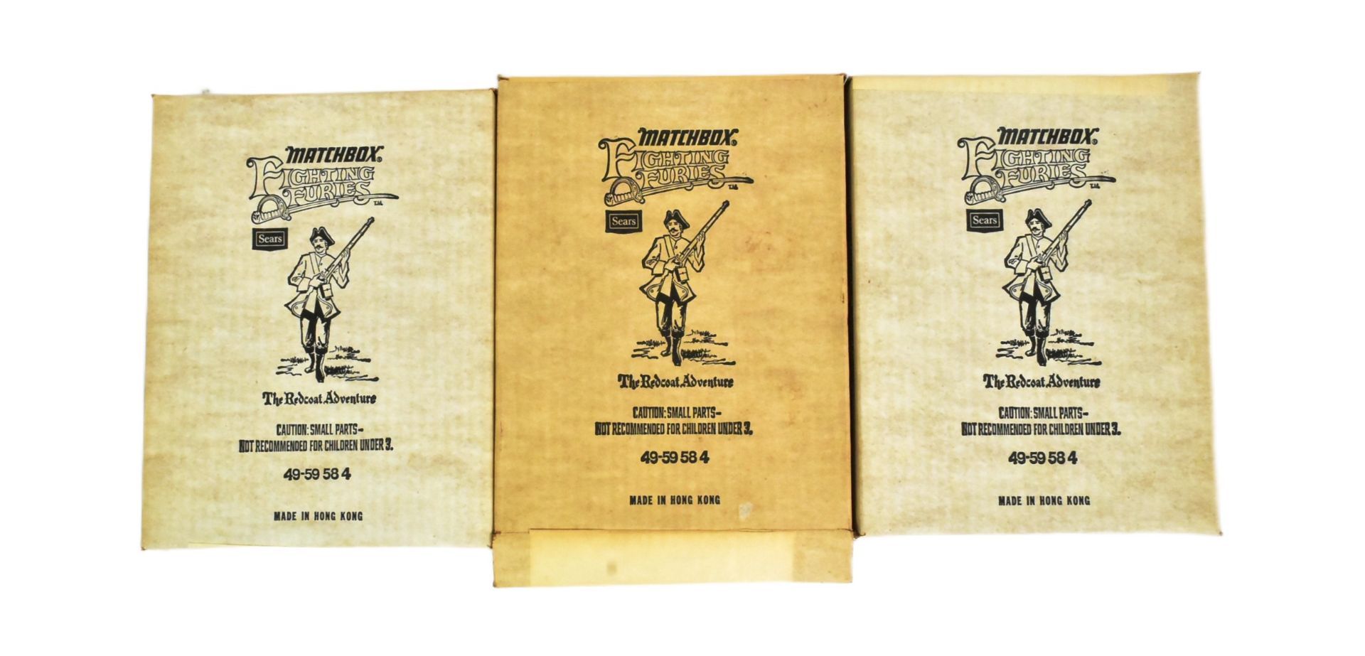 MATCHBOX - 1974 - FIGHTING FURIES - COSTUME PACKS