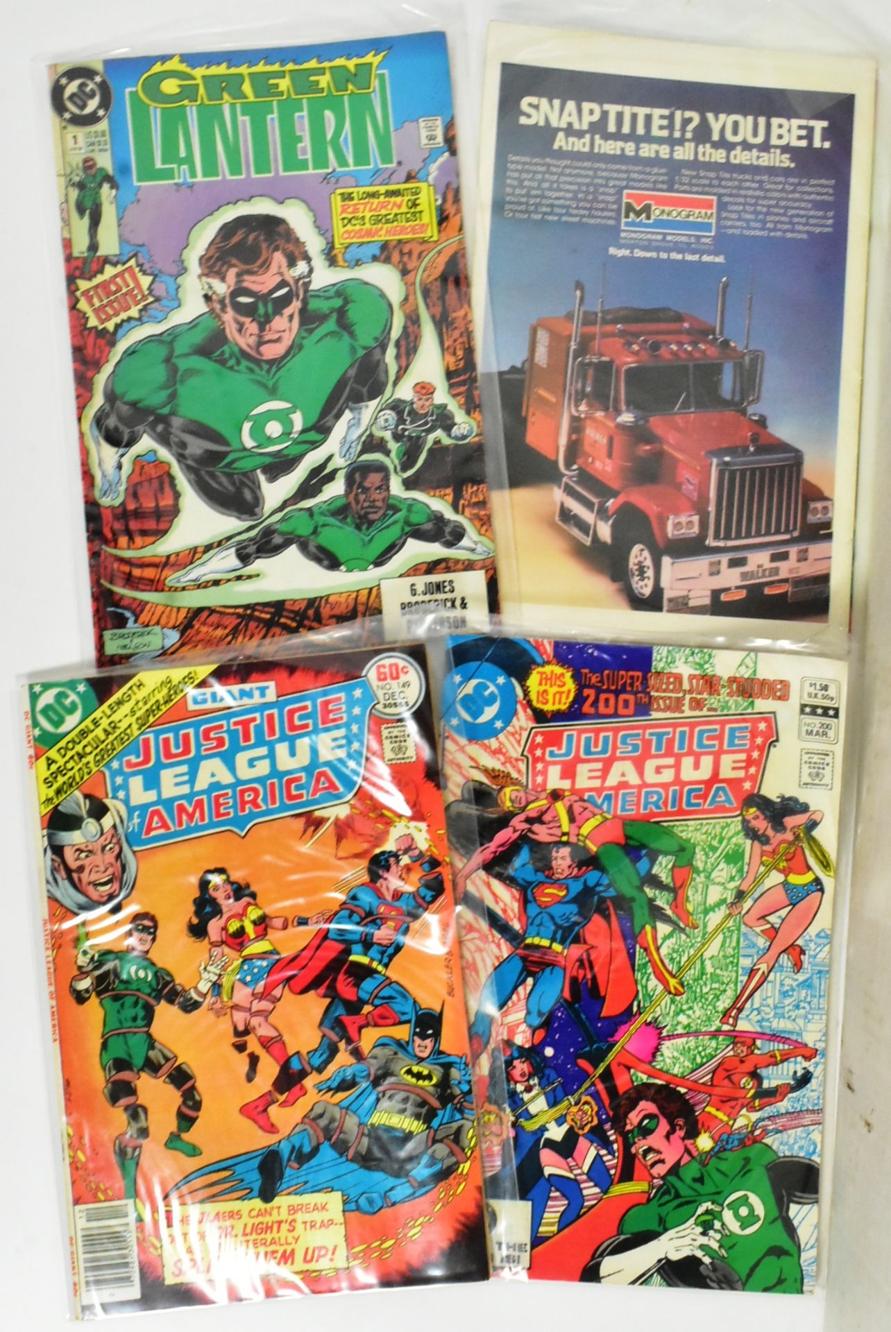 COMICS- DC COMICS - COLLECTION OF VINTAGE DC COMIC BOOKS - Bild 2 aus 4