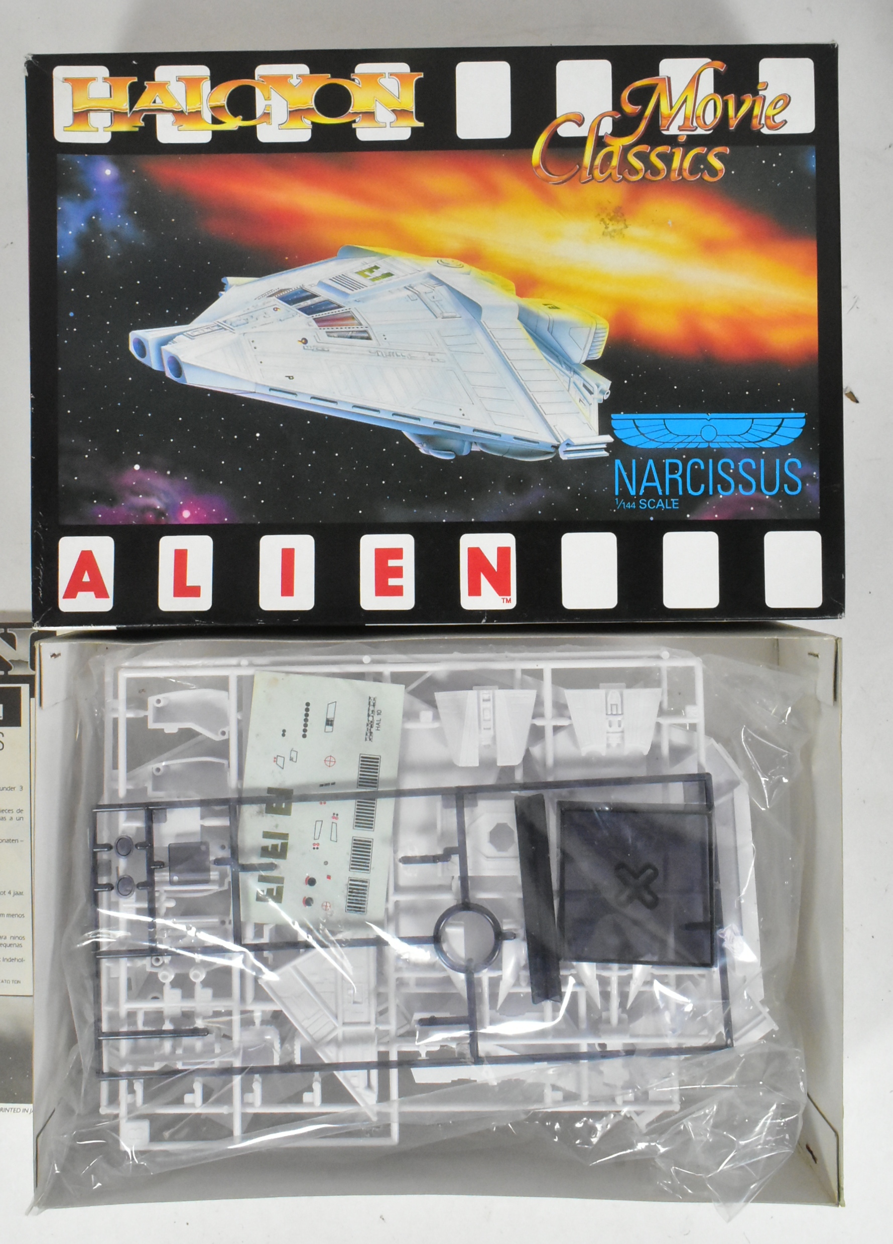 ALIEN - X2 VINTAGE PLASTIC MODEL KITS - ALIEN & ALIEN 3 - Image 2 of 5