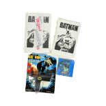 BATMAN - VINTAGE UNUSED AUTOGRAPH CARDS & WATER PISTOL