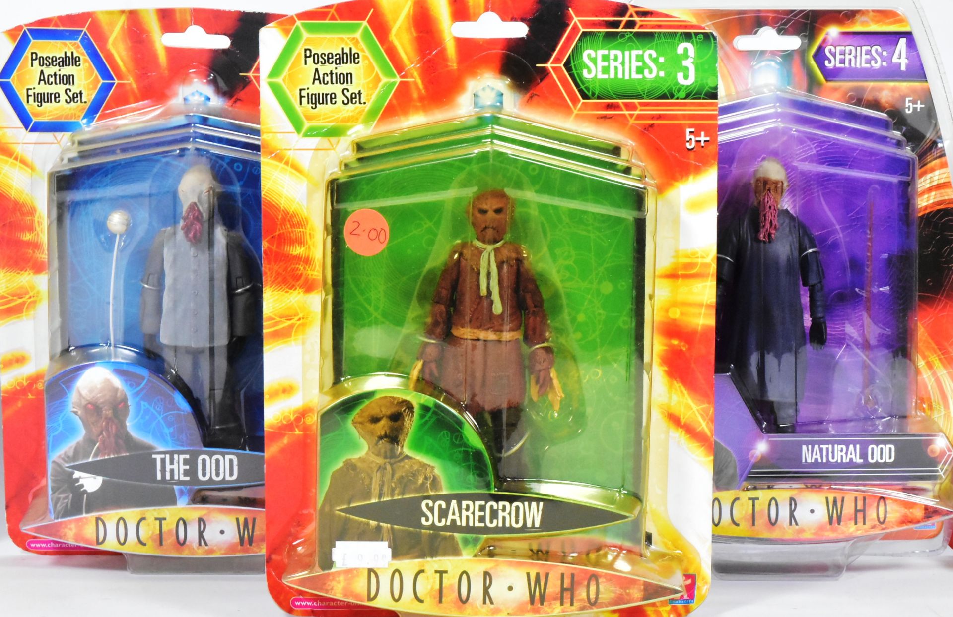 DOCTOR WHO - CHARACTER OPTIONS - CARDED ACTION FIGURES - Image 4 of 6