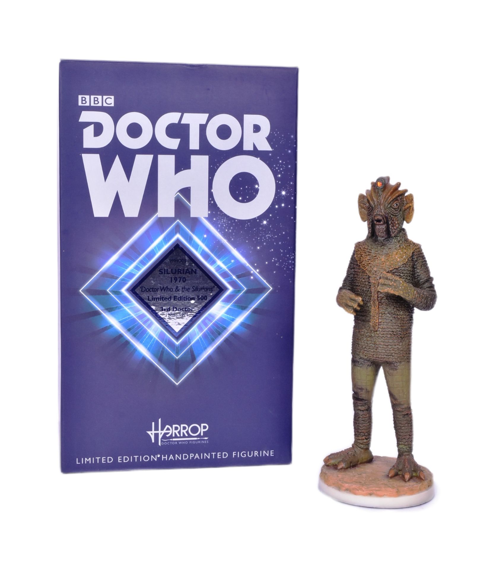 DOCTOR WHO - ROBERT HARROP - LTD ED HAND PAINTED FIGURINE