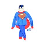 SUPERMAN - VINTAGE 1970S UNUSED COSTUME SET