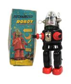 VINTAGE JAPANESE BATTERY OPERATED ROBBY THE ROBOT