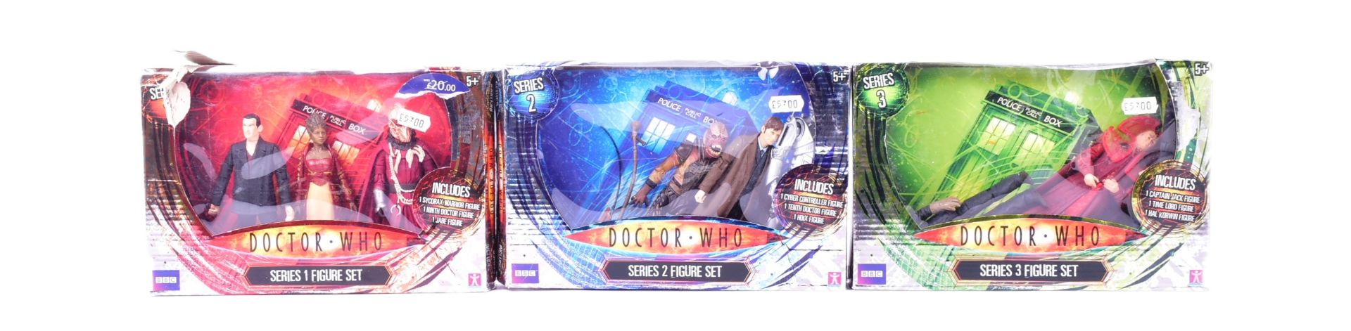 DOCTOR WHO - CHARACTER OPTIONS - 'SERIES' FIGURE SETS