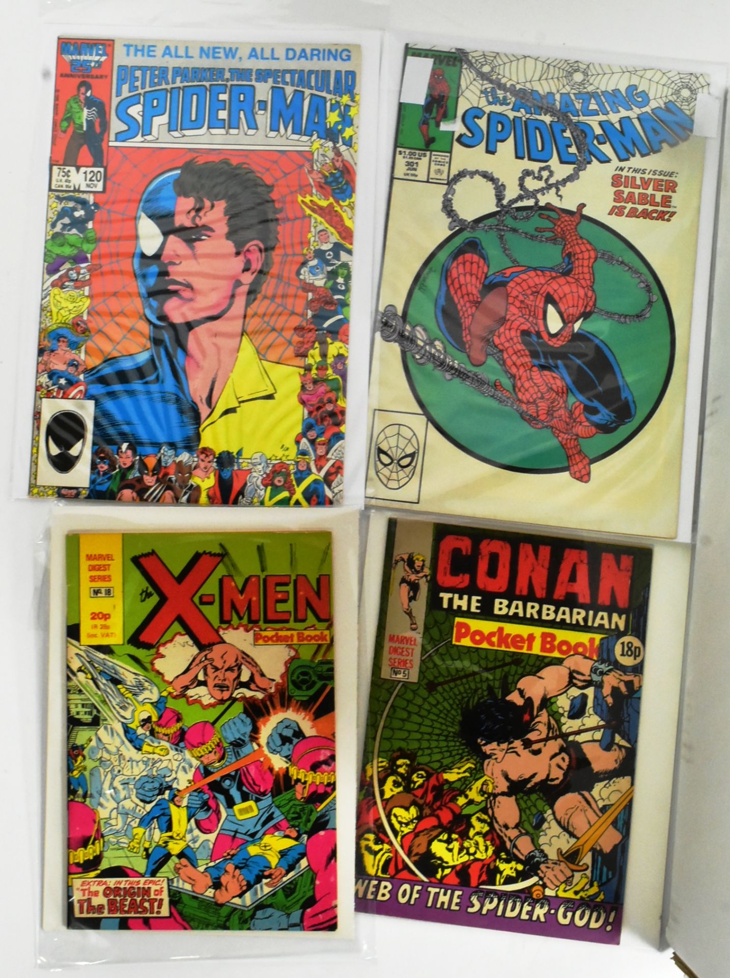 COMICS - COLLECTION OF VINTAGE MARVEL COMIC BOOKS - Image 2 of 4