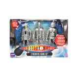 DOCTOR WHO - CHARACTER OPTIONS - AGE OF STEEL CYBERMAN FIGURE SET