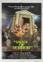 VAULT OF HORROR (1973) - ORIGINAL ONE SHEET MOVIE POSTER