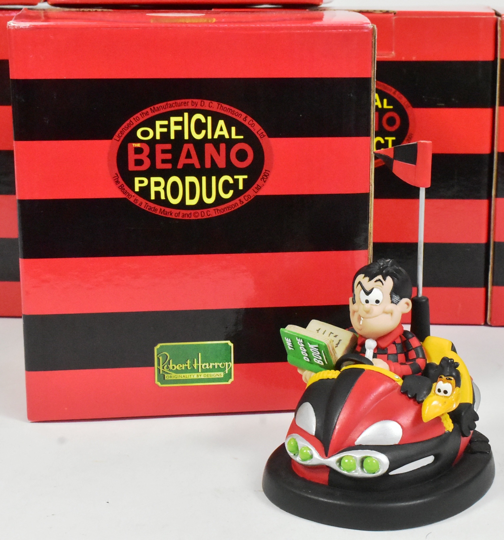 ROBERT HARROP - BEANO - X7 LIMITED EDITION FIGURINES - Image 4 of 6