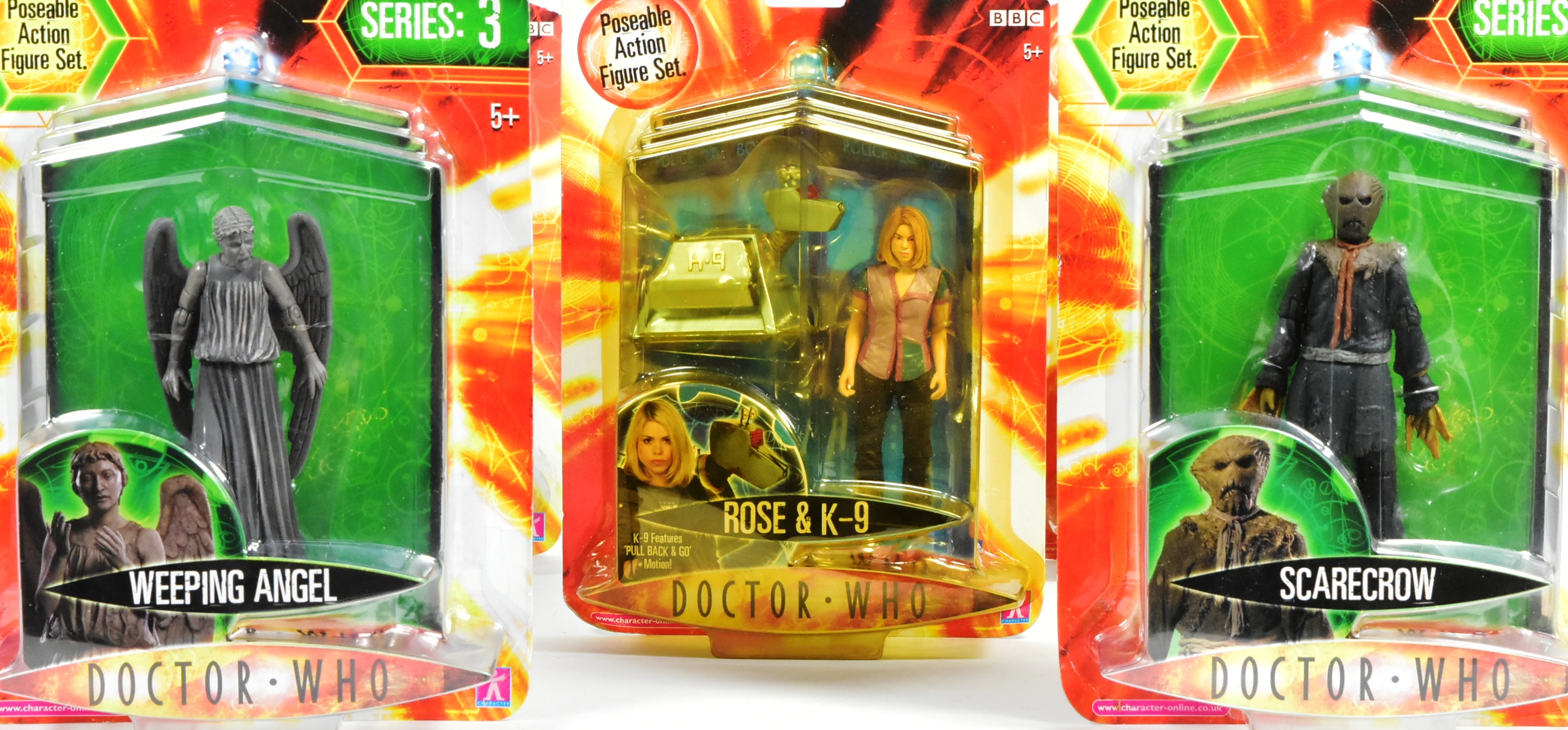 DOCTOR WHO - CHARACTER OPTIONS - CARDED ACTION FIGURES - Image 2 of 5