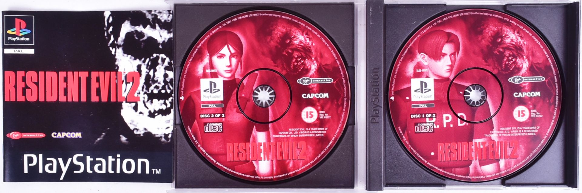 RETRO GAMING - PLAYSTATION ONE - RESIDENT EVIL 1 2 & 3 - Image 2 of 4
