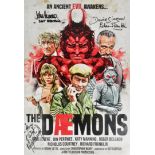 DOCTOR WHO - THE DAEMONS - MULTI-SIGNED POSTER