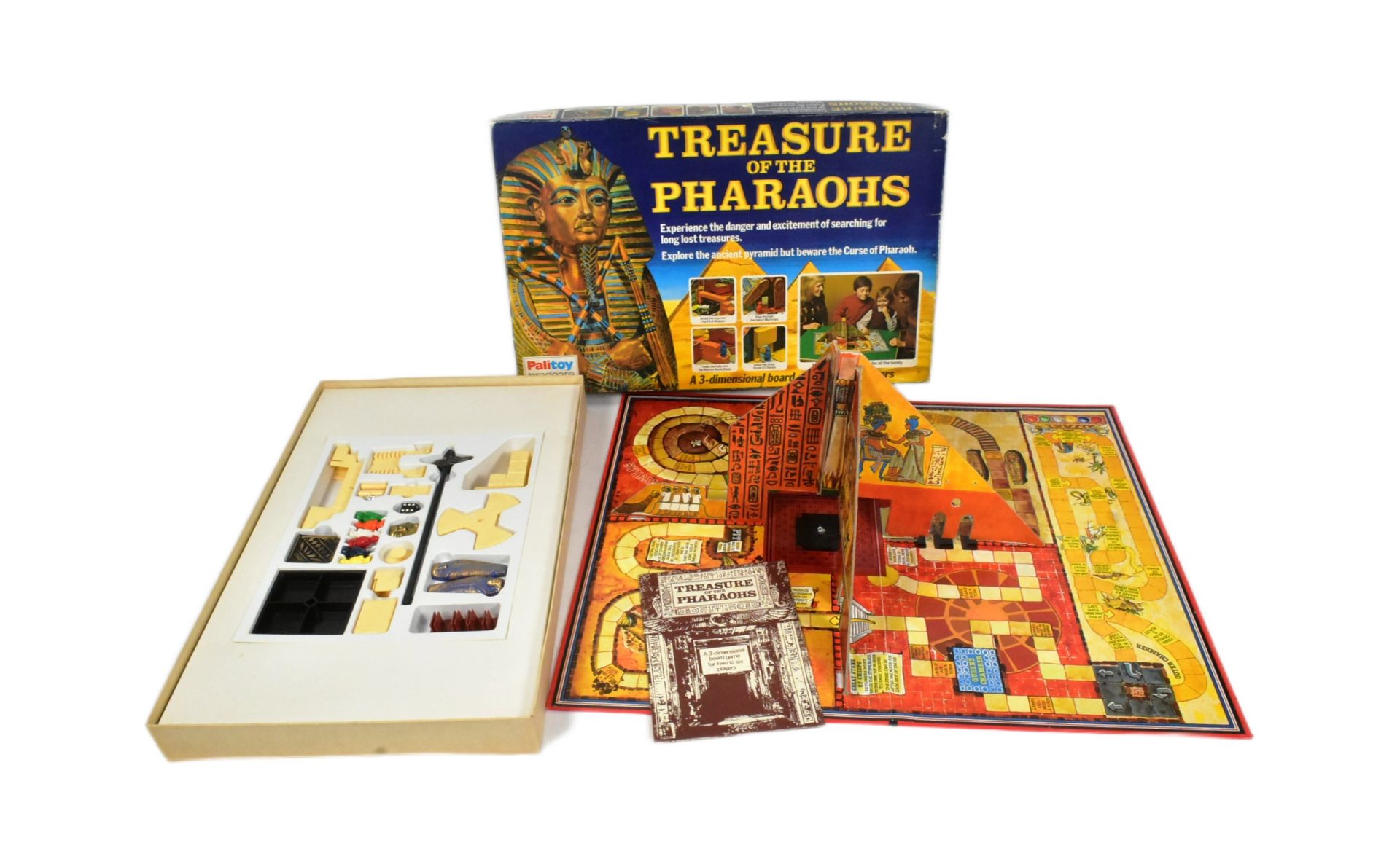 BOARD GAMES - PALITOY TREASURE OF THE PHARAOHS