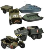 ACTION MAN - COLLECTION OF VINTAGE ACTION MAN VEHICLES
