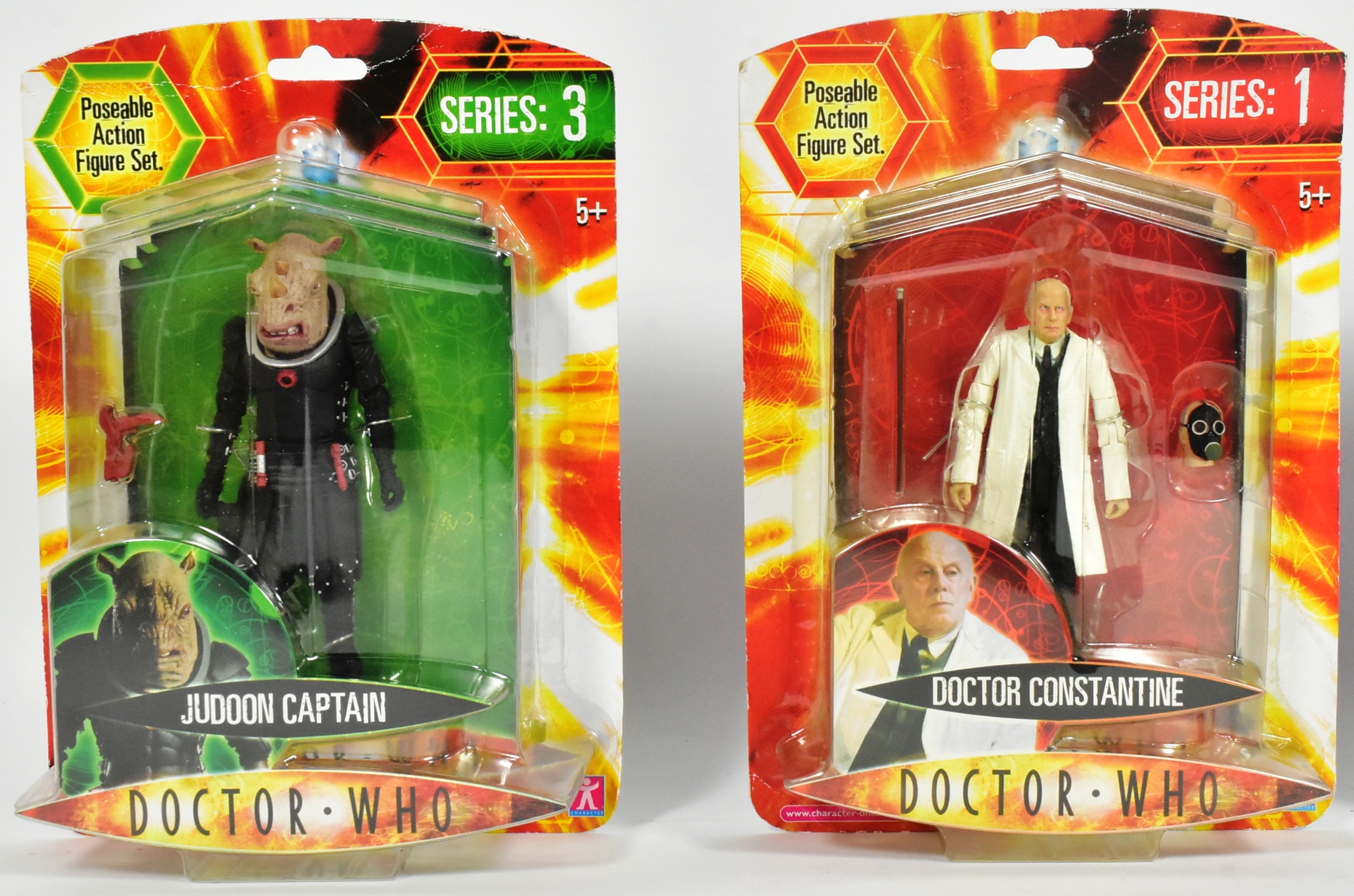 DOCTOR WHO - CHARACTER OPTIONS - CARDED ACTION FIGURES - Image 4 of 5