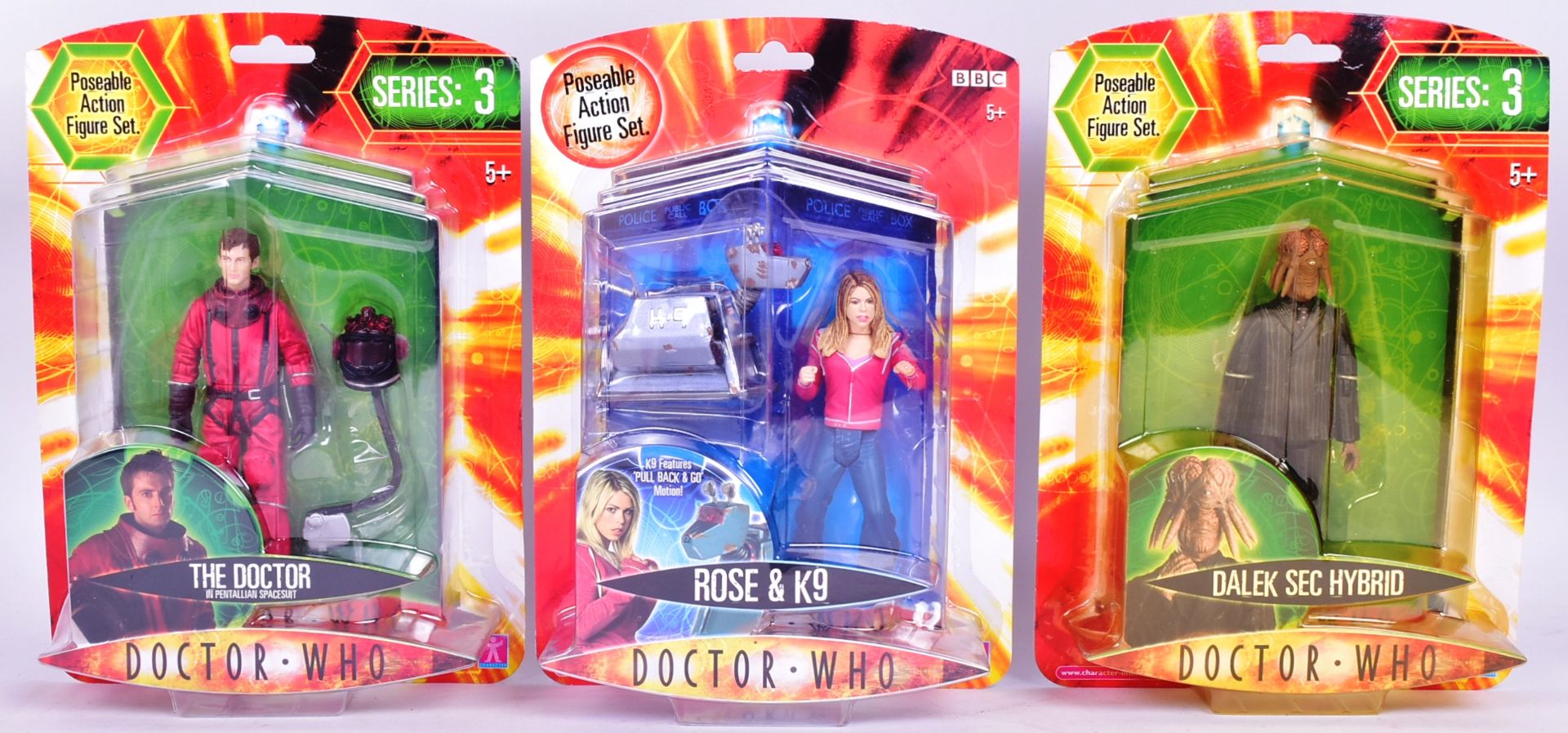 DOCTOR WHO - CHARACTER OPTIONS - CARDED ACTION FIGURES - Image 4 of 4