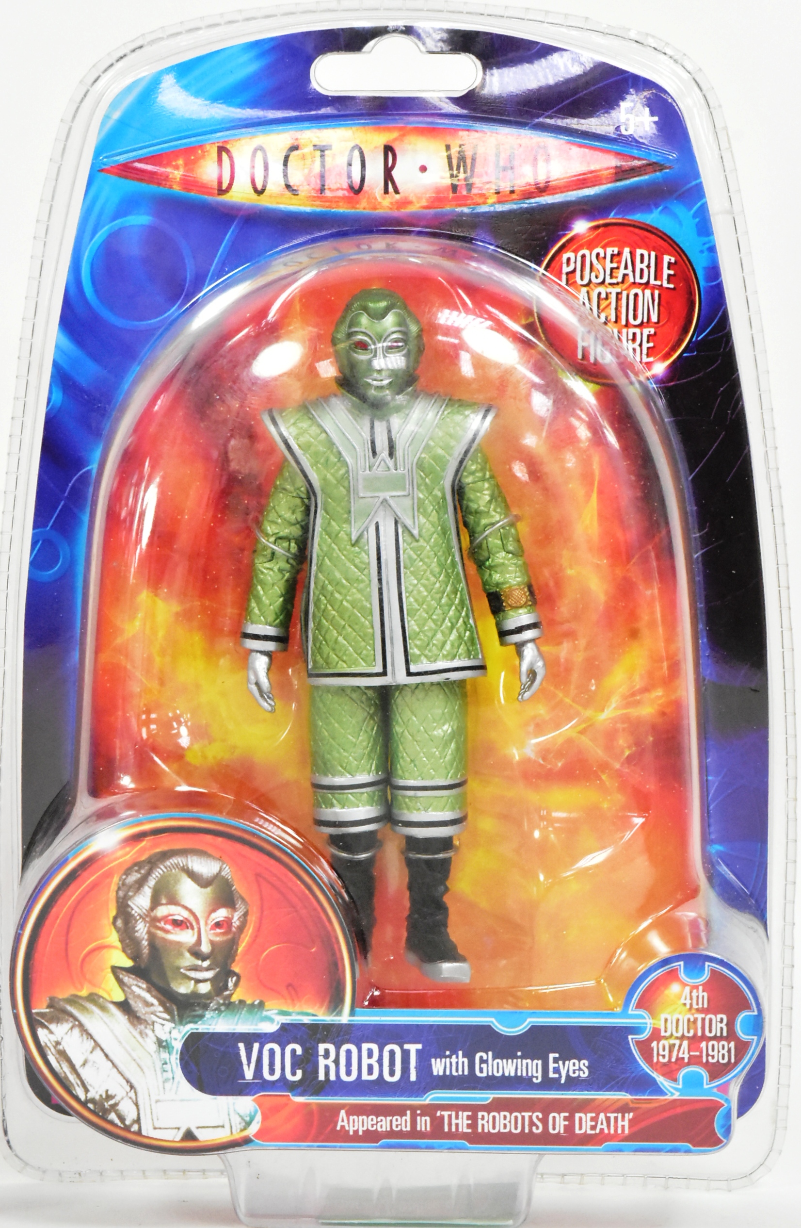 DOCTOR WHO - CHARACTER OPTIONS - VOC ROBOT ACTION FIGURES - Image 5 of 5