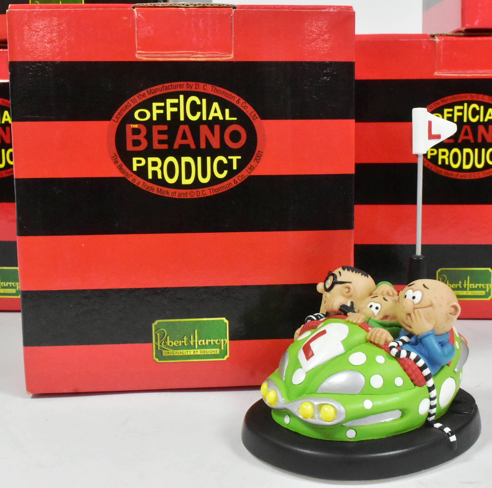 ROBERT HARROP - BEANO - X7 LIMITED EDITION FIGURINES - Image 5 of 6