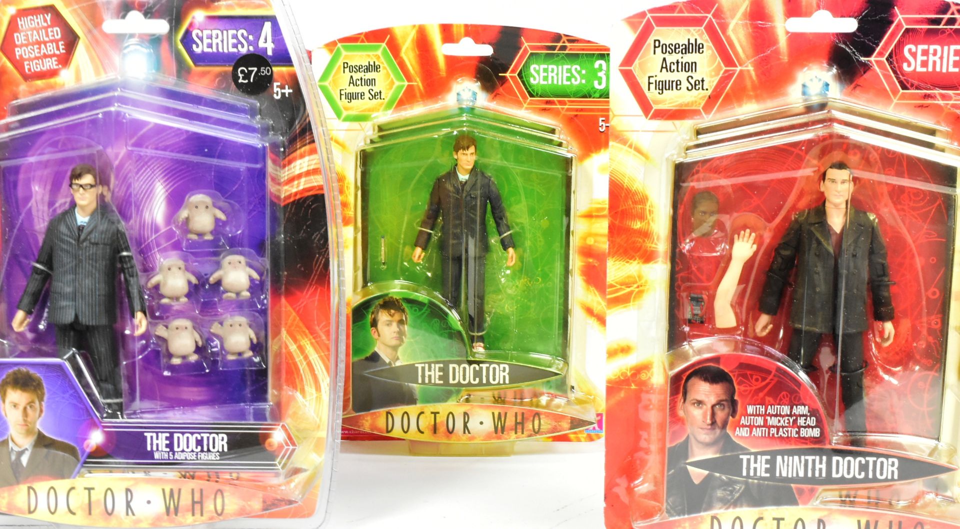 DOCTOR WHO - CHARACTER OPTIONS - CARDED ACTION FIGURES - Image 3 of 5