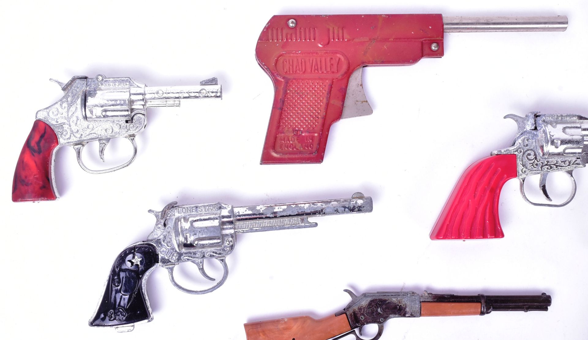 COLLECTION OF VINTAGE CHILDRENS TOY PISTOLS - Bild 3 aus 5