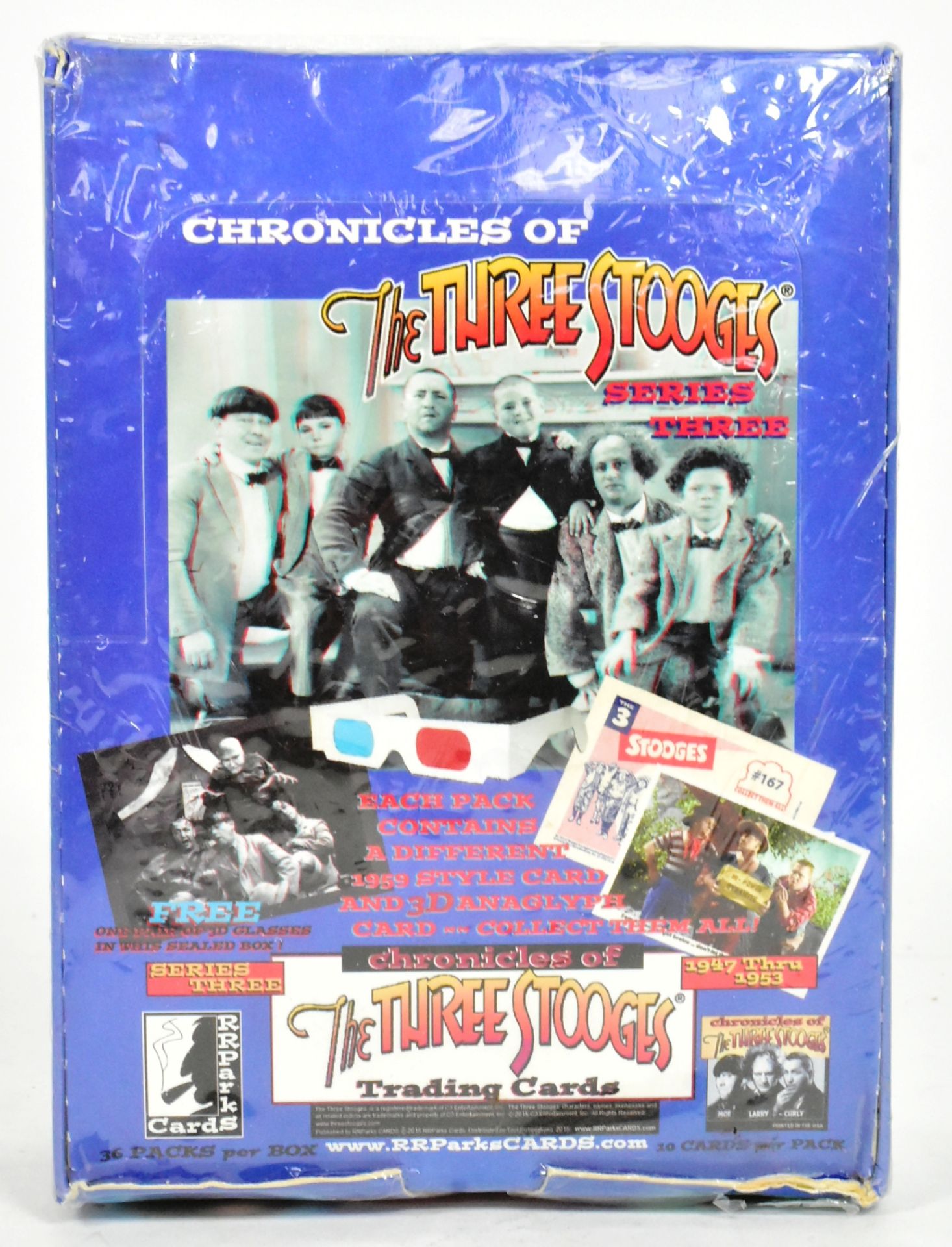 THE THREE STOOGES - FACTORY SEALED BOX OF TRADING CARDS - Image 2 of 4