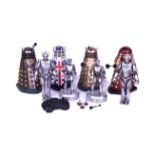 DOCTOR WHO - ELECTRONIC TOYS - DALEKS & CYBERMEN FIGURES