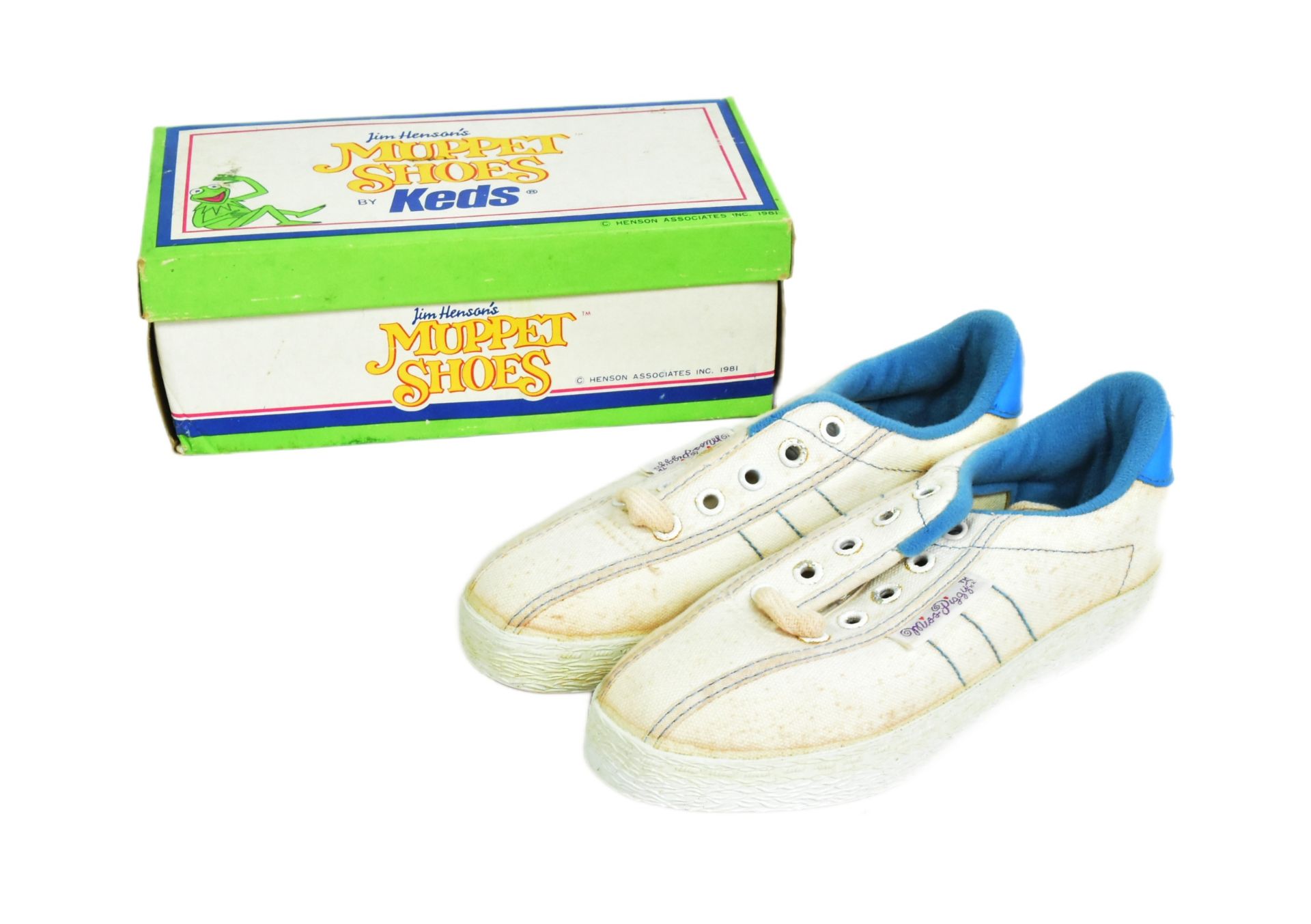 THE MUPPETS - VINTAGE KEDS SHOES - MISS PIGGY