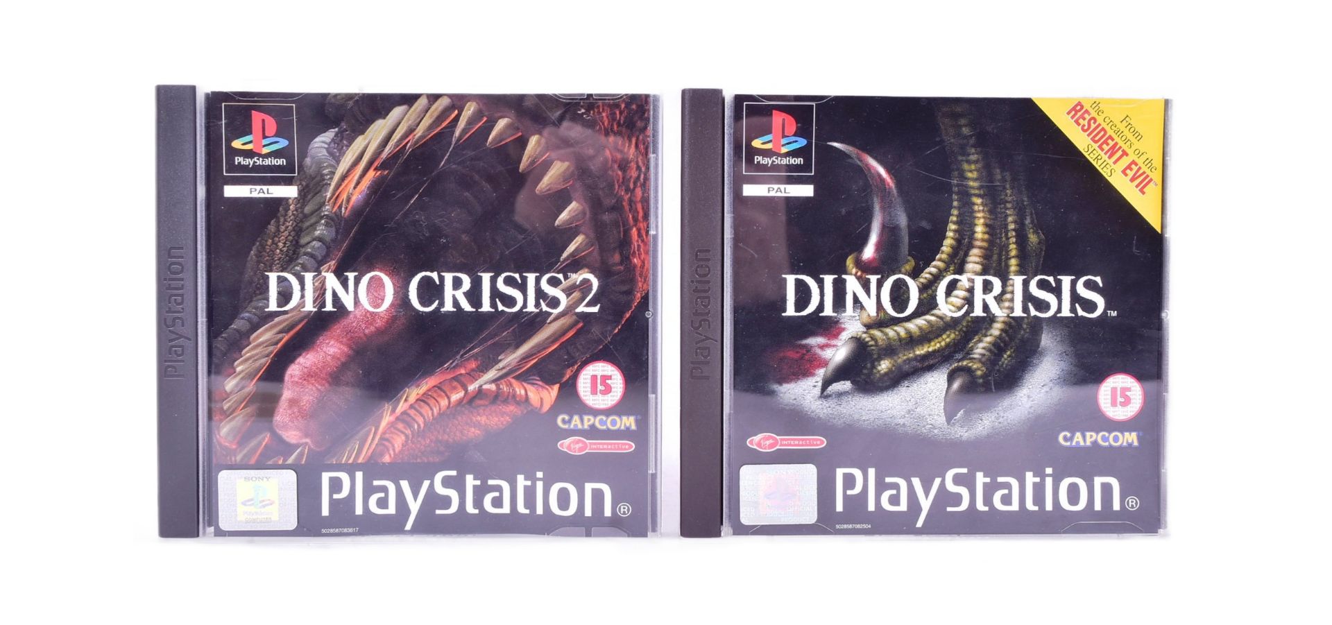 RETRO GAMING - PLAYSTATION 1 - DINO CRISIS 1 & 2