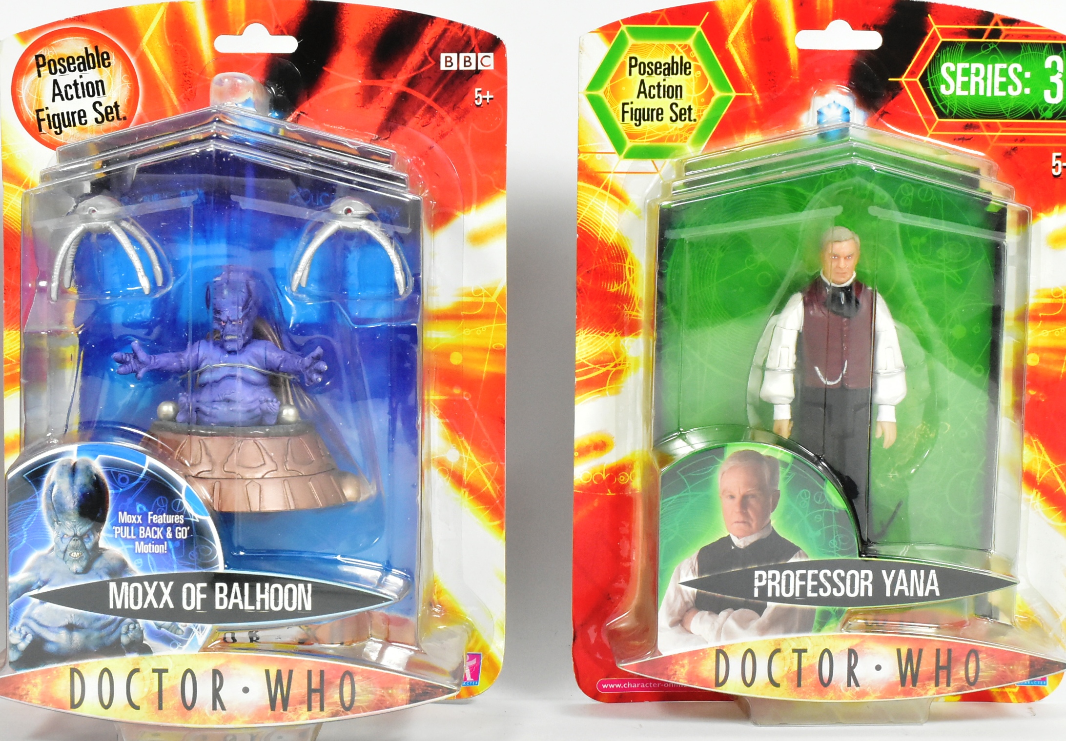 DOCTOR WHO - CHARACTER OPTIONS - CARDED ACTION FIGURES - Image 5 of 6