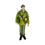 ACTION MAN - VINTAGE PALITOY TALKING COMMANDER ACTION FIGURE