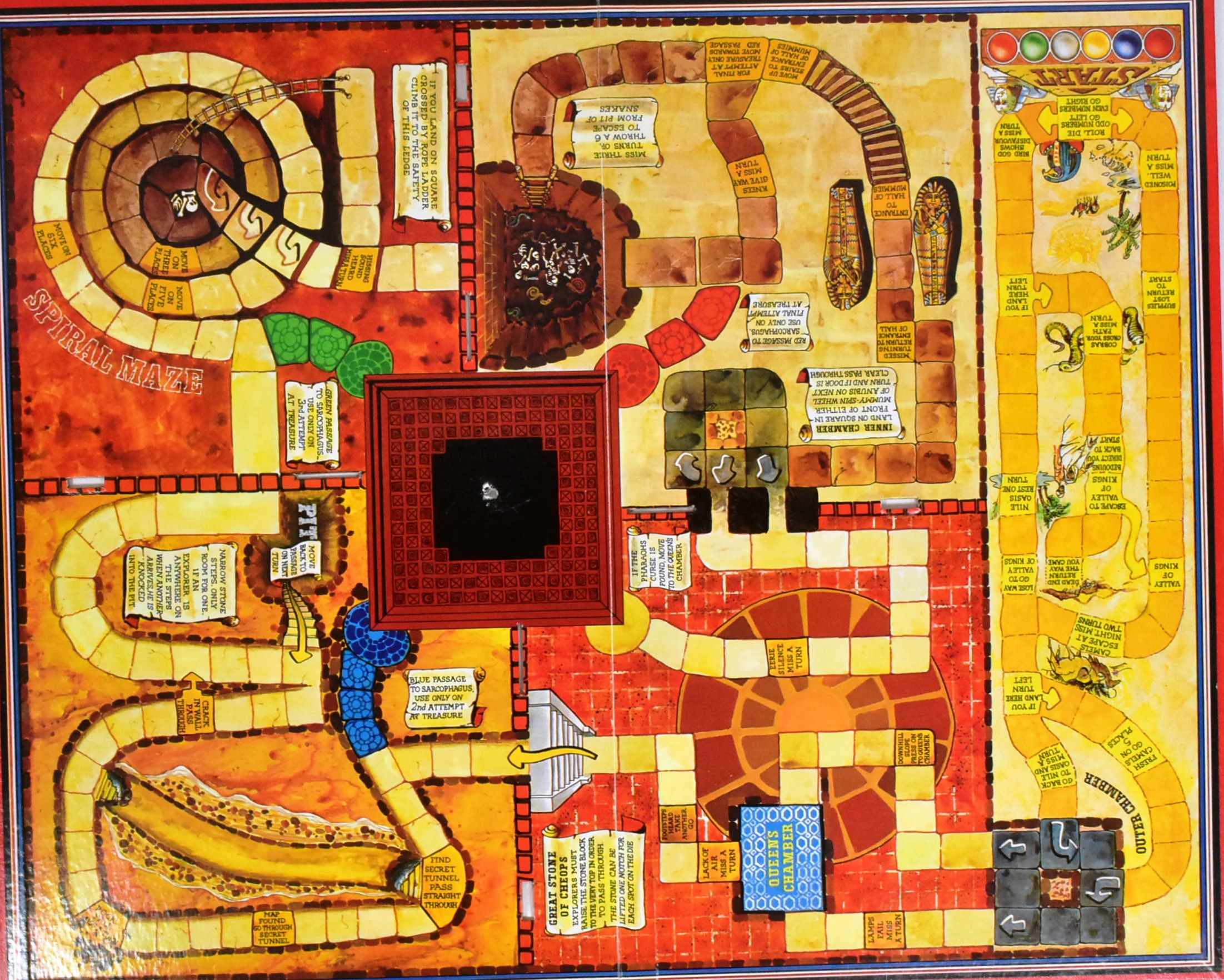 BOARD GAMES - PALITOY TREASURE OF THE PHARAOHS - Bild 2 aus 6