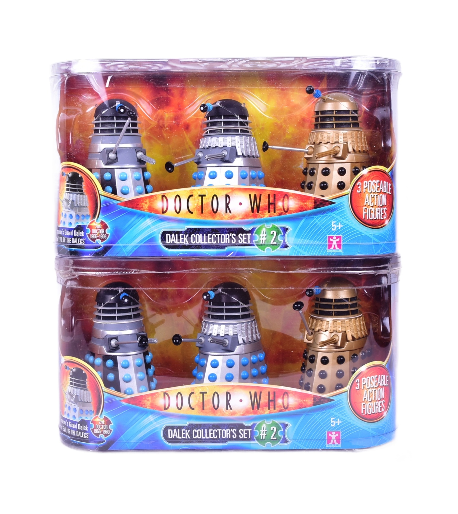 DOCTOR WHO - DALEK COLLECTOR'S SET #2 ACTION FIGURES