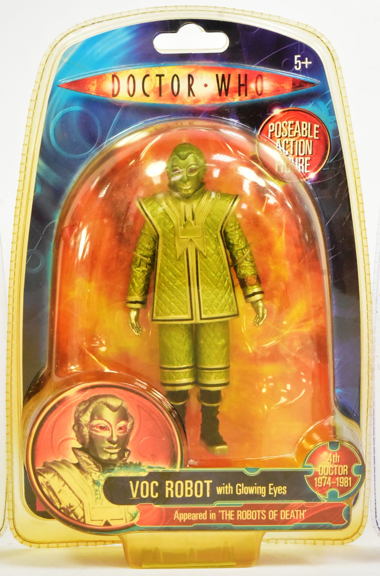 DOCTOR WHO - CHARACTER OPTIONS - VOC ROBOT ACTION FIGURES - Image 3 of 5